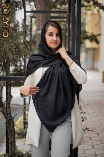 روسری نخی زنبوری منگوله دار کد 1012
