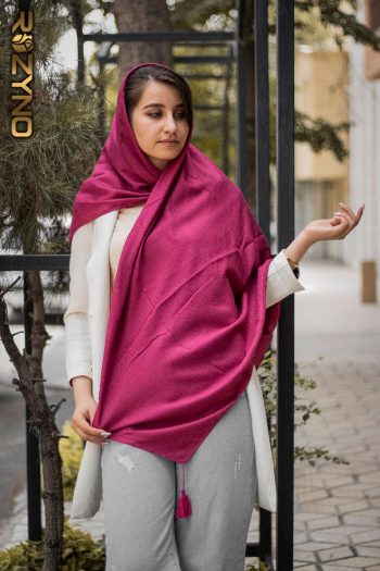 روسری نخی زنبوری منگوله دار کد 1012