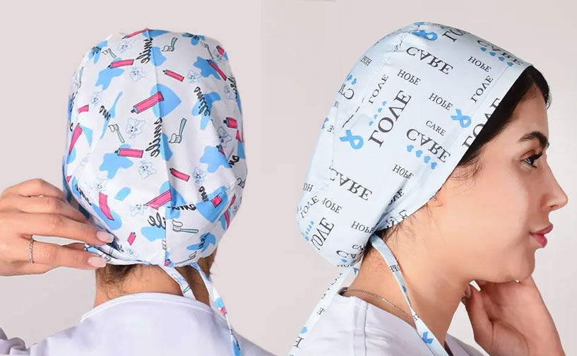 انواع پارچه‌های مورد استفاده در اسکارف پزشکی