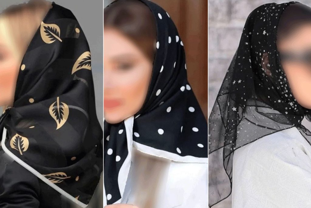 راهنمای خرید روسری مشکی و اسکارف نخی