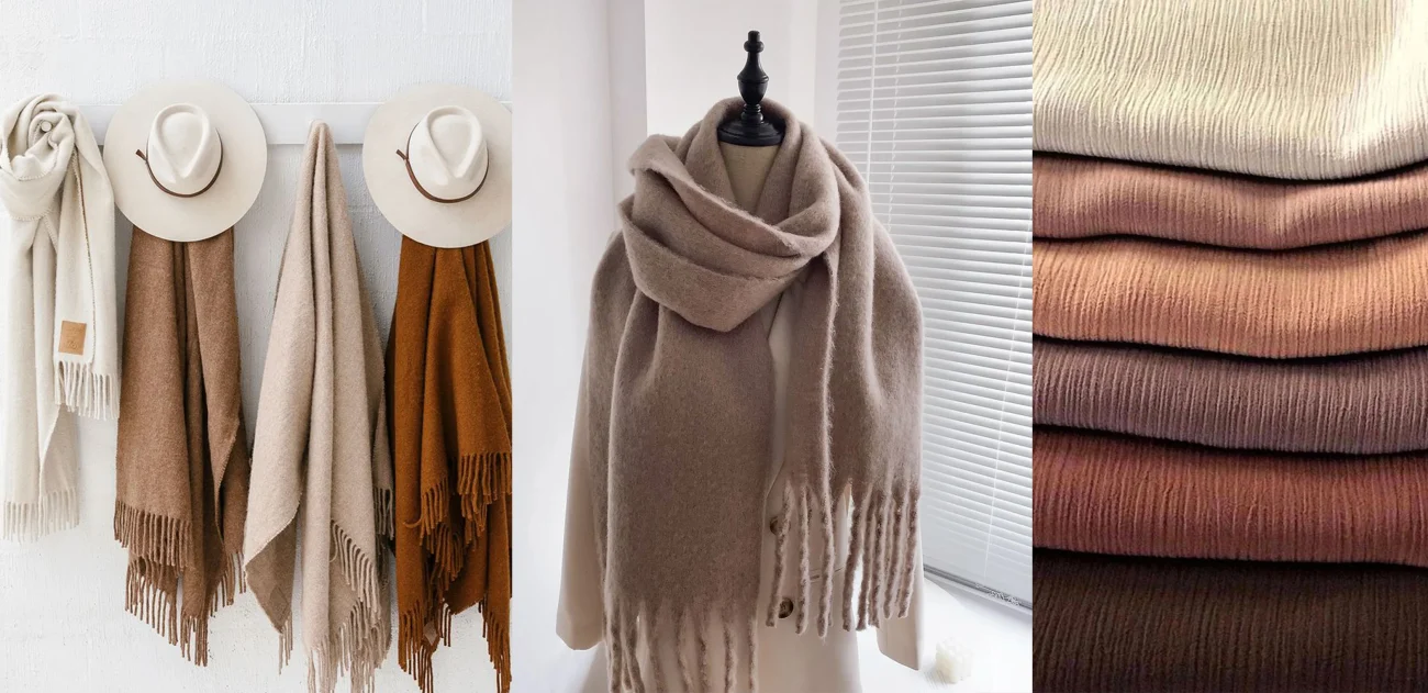 راهنمای انتخاب شال و روسری مناسب فصل