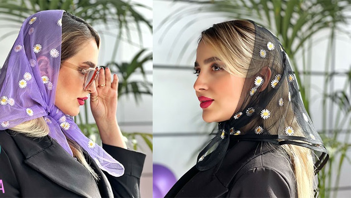 انواع مختلف مینی اسکارف با جنسهای متفاوت