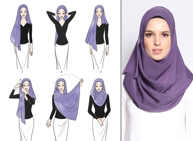 اصول اولیه بستن اسکارف و شال