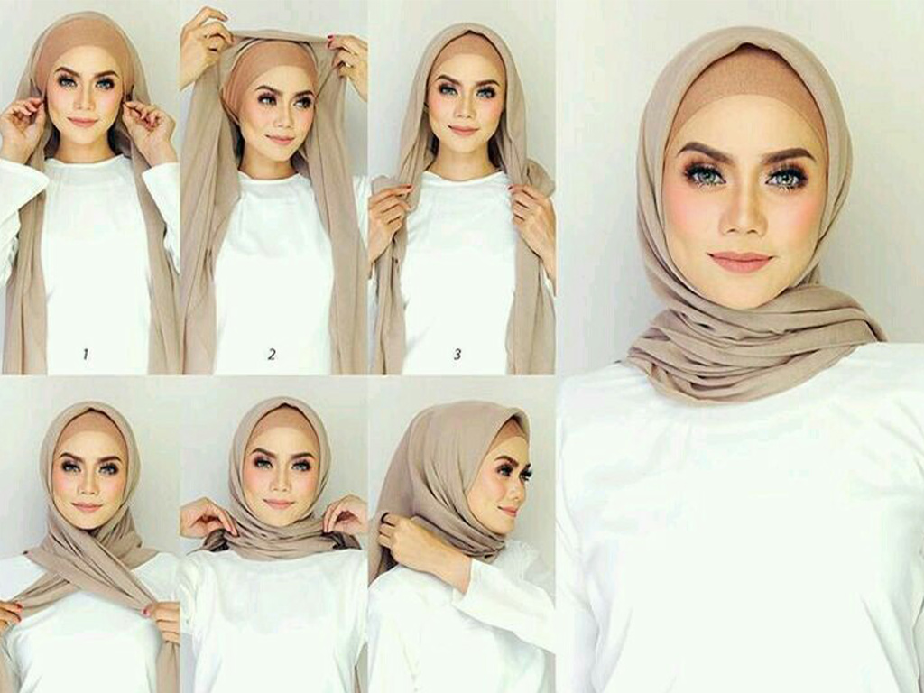 روشهای مختلف بستن شال و روسری