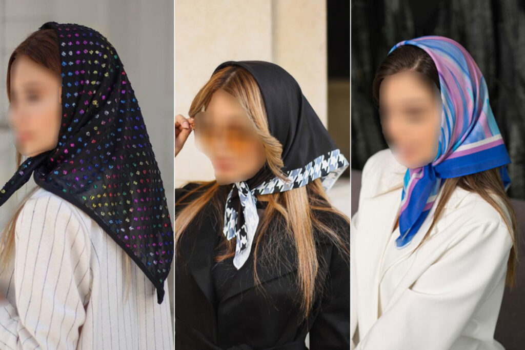 ست کردن اسکارف با لباس رسمی