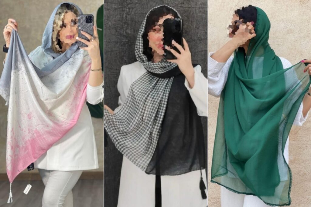 تکنیک‌های مدرن بستن شال و روسری