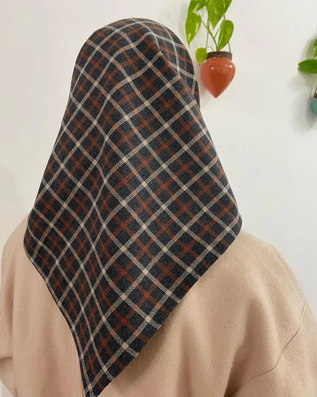 روسری زمستانی مدرن