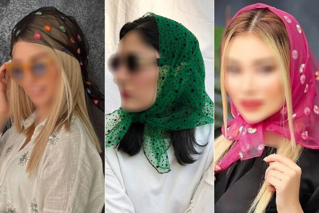 راهنمای سایز اسکارف و روسری